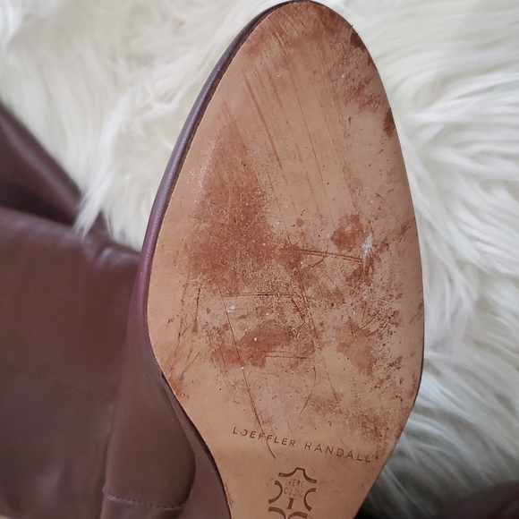 Loeffler Randall 6 brown wedge heel boots 6 tried on only - Picture 12 of 12